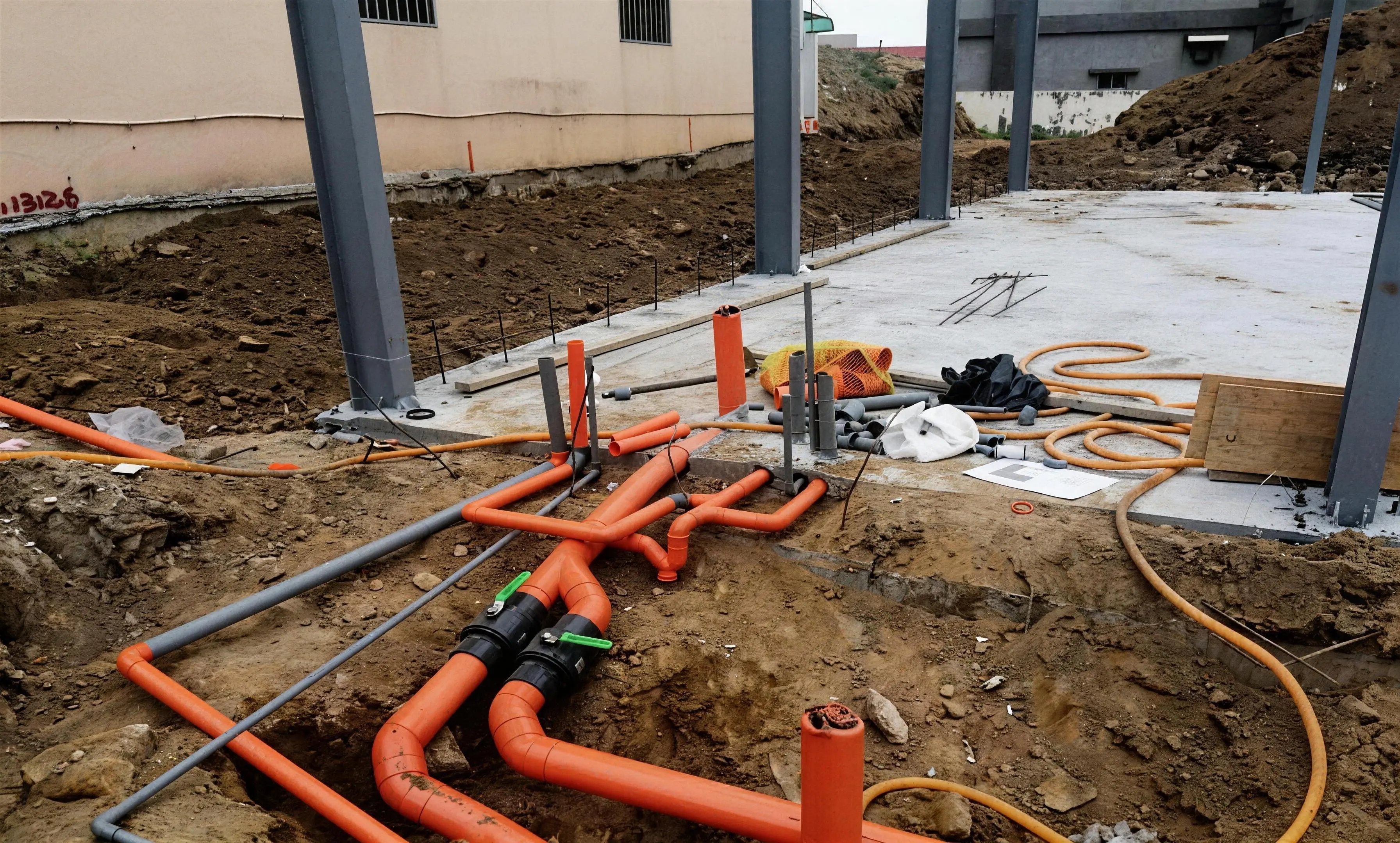 台中水管配管工程 地下管線施工