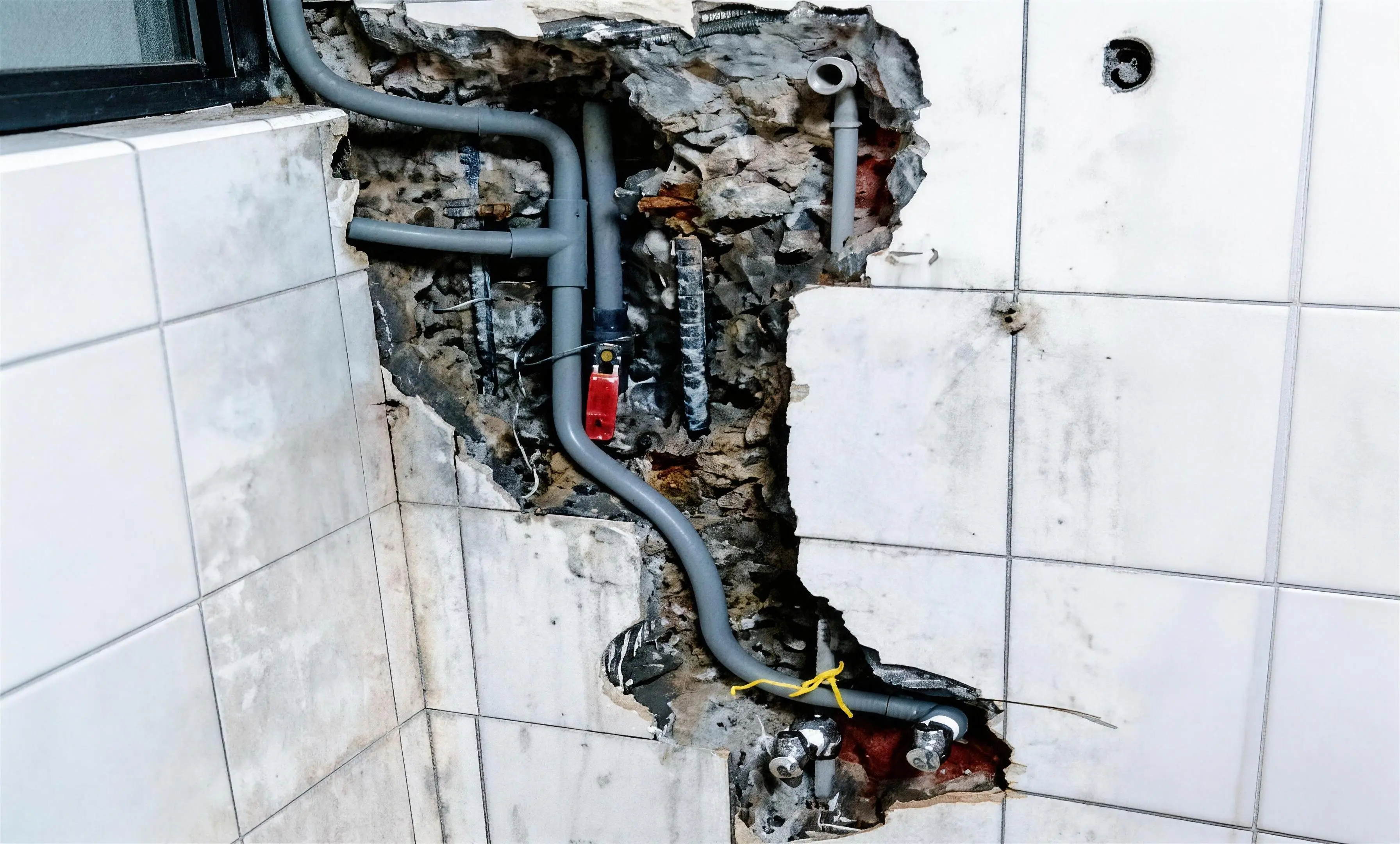 台中漏水檢修 牆面水管維修施工